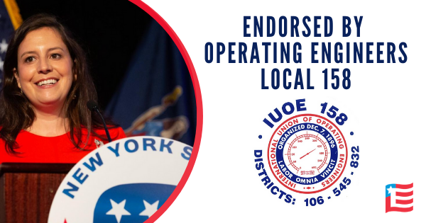 STEFANIK ENDORSED BY OPERATING ENGINEERS LOCAL 158 - Elise ...